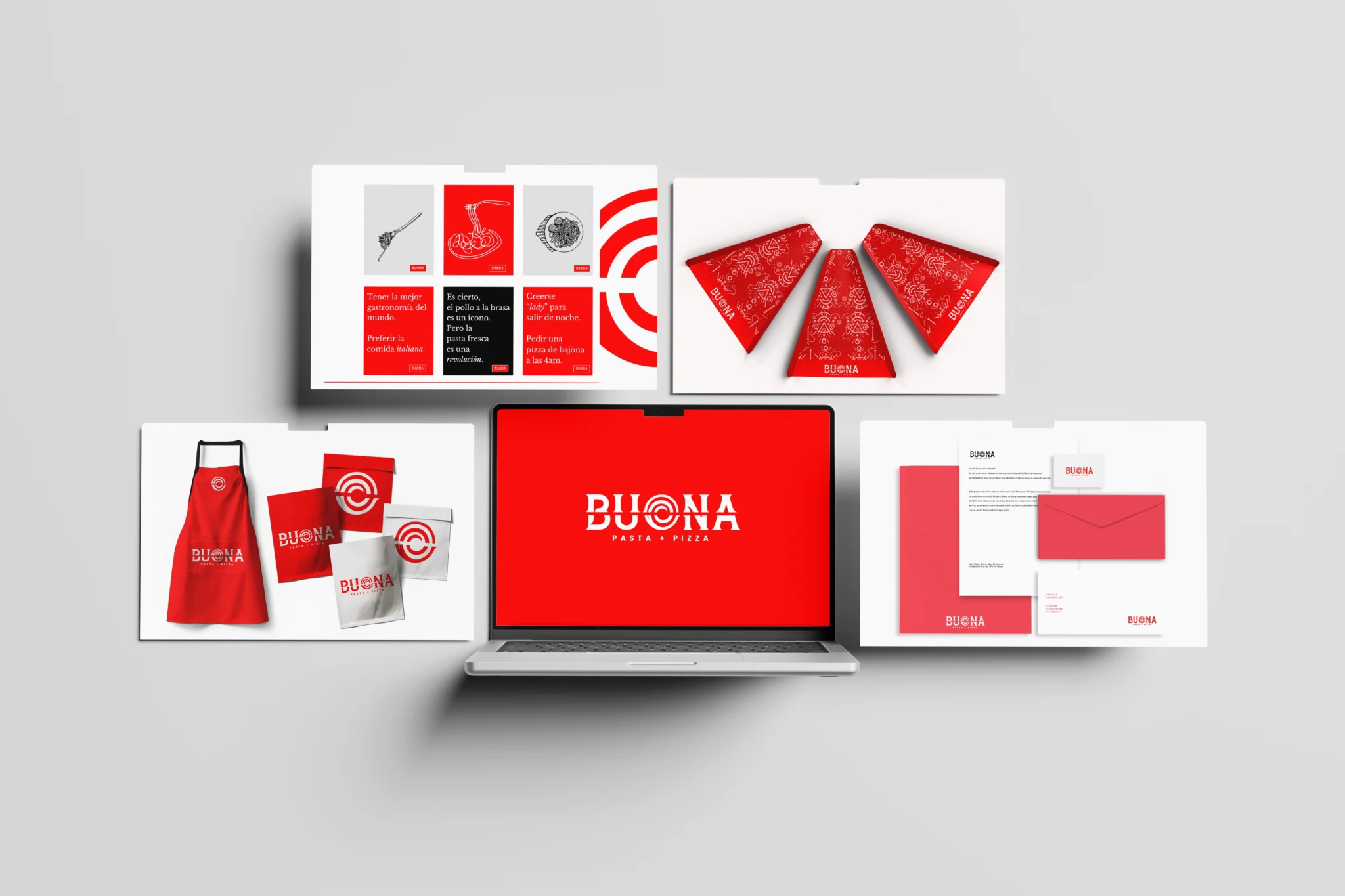 Buona — Identidad aplicada