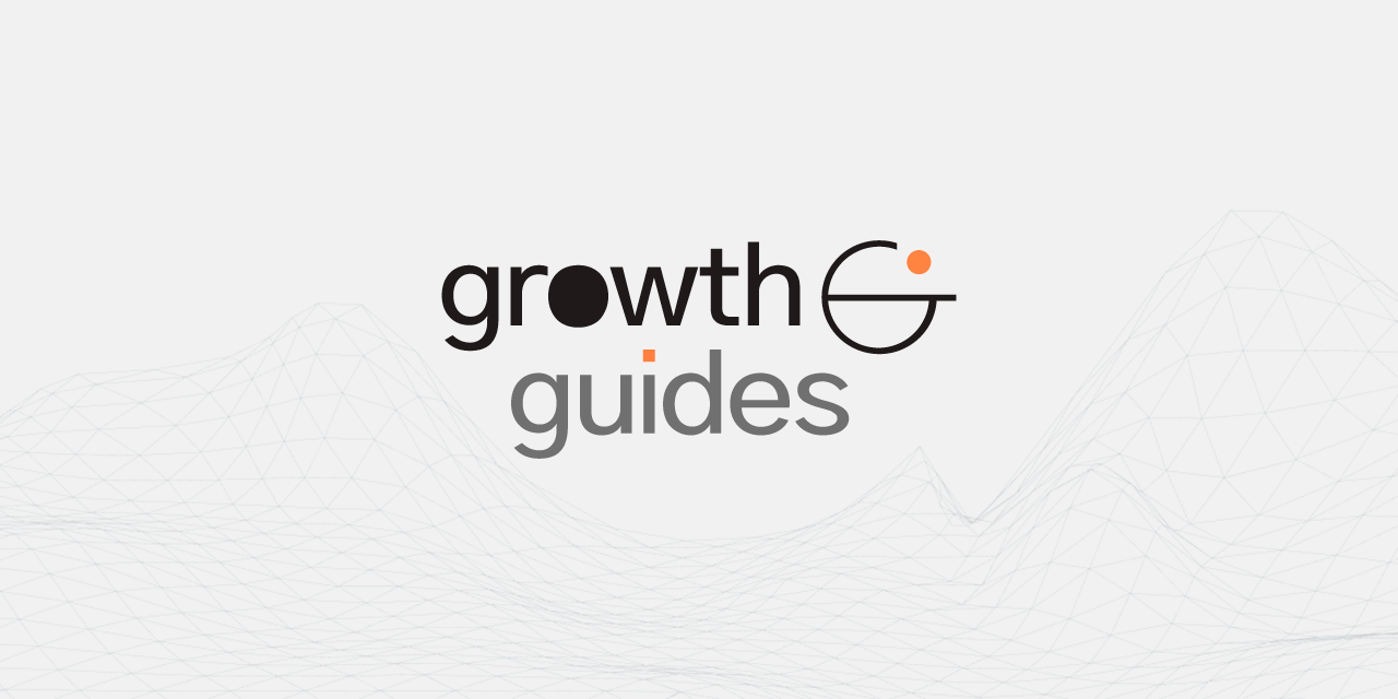 Growth Guides — Logo versión oscura